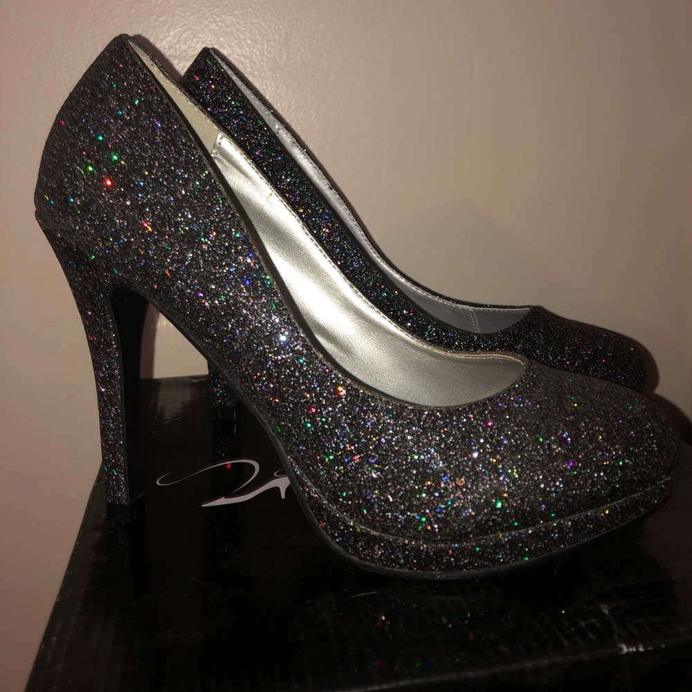 Black heels